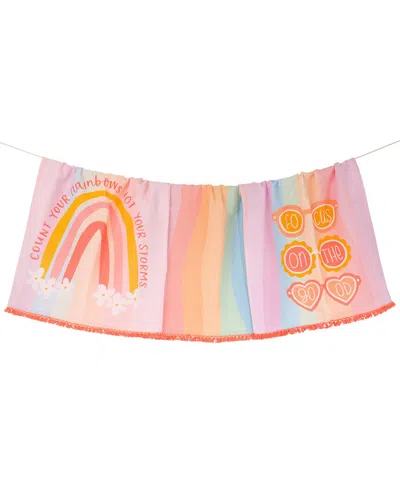 TIRAMISU TIRAMISU COUNT YOUR RAINBOWS TOWEL SET