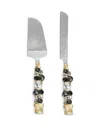 Tiramisu Crystal Radiance Cake Server Set