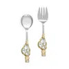 Tiramisu Cumulus Crystal Salad Server Set
