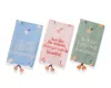Tiramisu Daily Affirmation Pastel Kitchen Towel Set