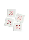 Tiramisu Dapper Bow Tie Bliss Cocktail Napkins In Multi
