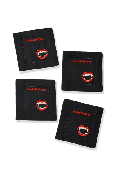 TIRAMISU DEADLY DELICIOUS! COCKTAIL NAPKINS SET