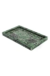 Tiramisu Decorative Accent Tray In Green