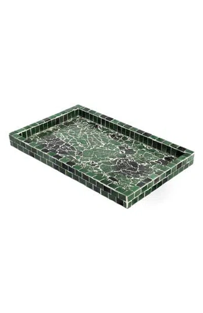 Tiramisu Decorative Accent Tray In Green