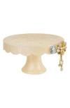 Tiramisu Decorative Cake Stand In Ivory