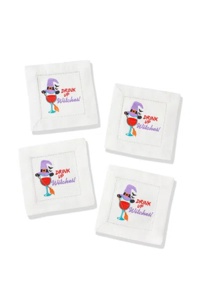 TIRAMISU DRINK UP WITCHES! COCKTAIL NAPKINS SET