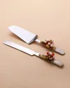 Tiramisu Embellished Cake Server Set