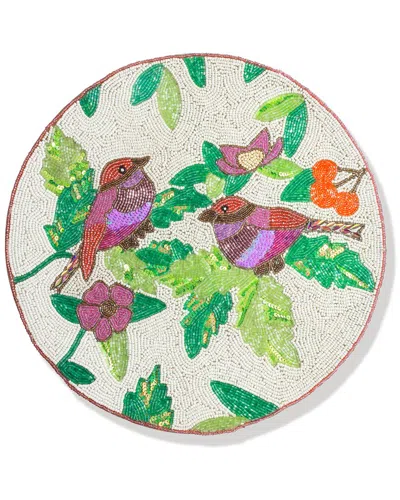 Tiramisu Ember Song Beaded Placemat