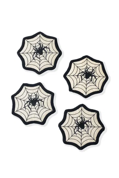 TIRAMISU ENCHANTED WEB COCKTAIL NAPKINS SET