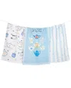 Tiramisu Set Of Three English Tea Time Cottage Kitchen Towels In Multi