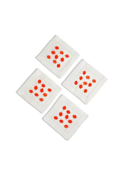 Tiramisu Fall Foliage Cocktail Napkins