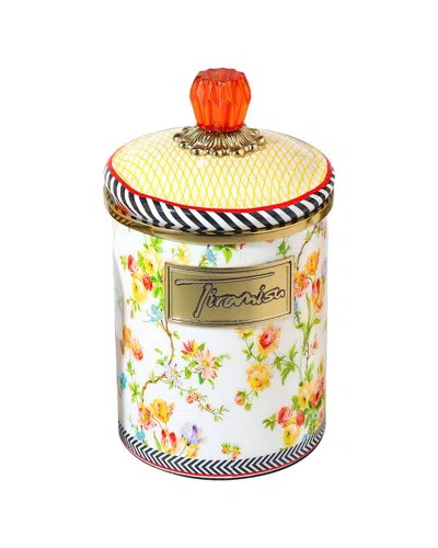 Tiramisu Floral Garden Medium Decorative Kitchen Canister In Multi