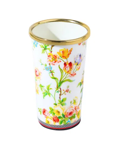 Tiramisu Floral Garden Tumbler Glass In Multi