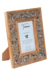 Tiramisu Gemstone Picture Frame In Brown