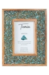 Tiramisu Gemstone Picture Frame In Blue