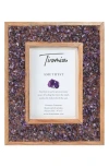 Tiramisu Gemstone Picture Frame In Purple