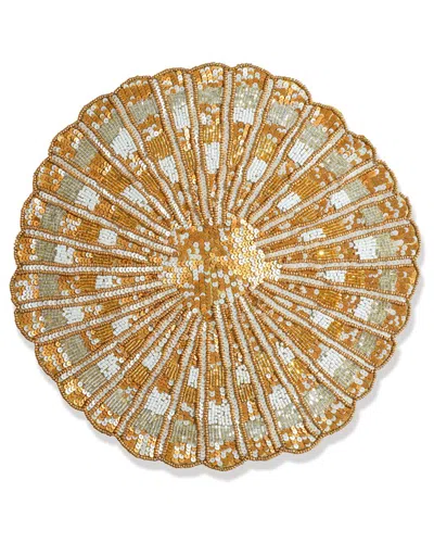 Tiramisu Gilded Imperial Beaded Charger