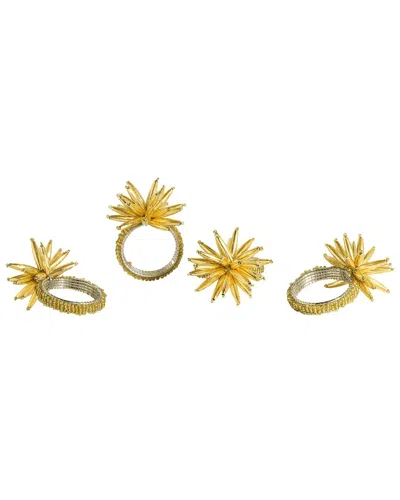 Tiramisu Gilded Napkin Rings