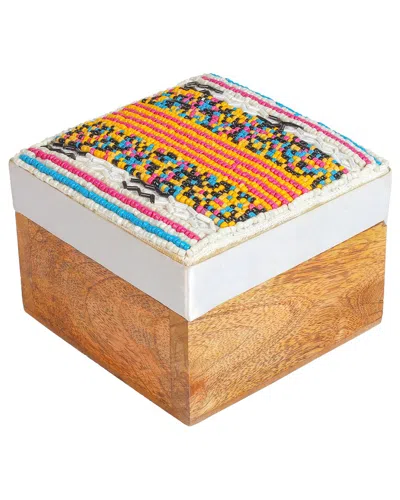 Tiramisu Global Weaver Keepsake Box In Multi