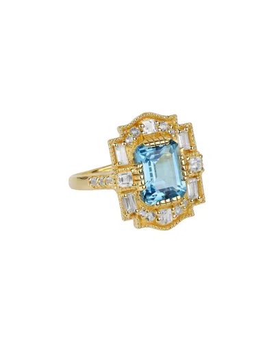 Tiramisu Gold Over Silver 3.51 Ct. Tw. Gemstone Ring