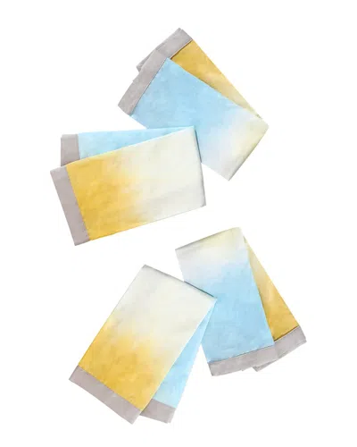 Tiramisu Golden Dawn Tie- Dye Napkin Set
