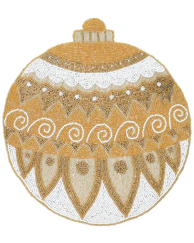 TIRAMISU TIRAMISU GOLDEN ORNAMENT PLACEMAT