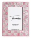 Tiramisu Handcrafted Resin Photo Frame In Pink