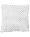 Tiramisu Handwoven Cotton Polyfilled Cushion In White