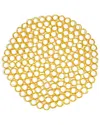 Tiramisu Honeycomb Gleam Metal Placemat