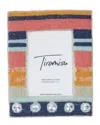 Tiramisu Horizon Harmony Stripe Fusion 5 X 7 Picture Frame