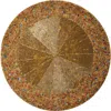Tiramisu Jewel Beaded Placemat In Gold