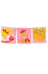 Tiramisu Lily Pad Luncheon Set Of 3 Kitchen Towels In Pink