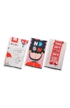 Tiramisu London Calling Set Of 3 Kitchen Towels In Red