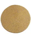 Tiramisu Luminous Gold Circle Placemat