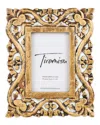 Tiramisu Luxe Carving Wood Photo Frame In Gold
