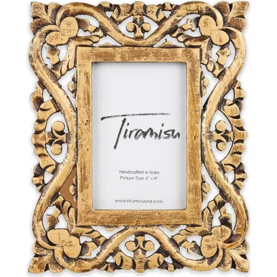 Tiramisu Luxe Wood Carved Picture Frame