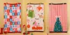 Tiramisu Merry & Bright Modern Holiday Towel Set In Multi