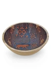Tiramisu Moon Horse 3-piece Salad Set In Brown