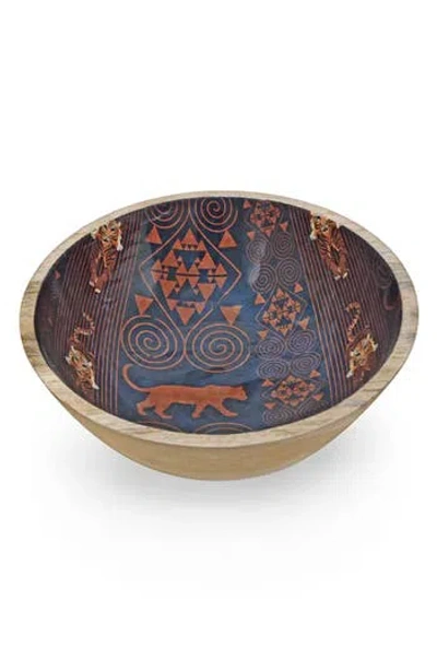 Tiramisu Moon Horse 3-piece Salad Set In Brown