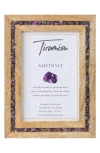 Tiramisu Moonglow Picture Frame In Amethyst