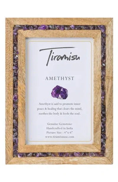 Tiramisu Moonglow Picture Frame In Amethyst