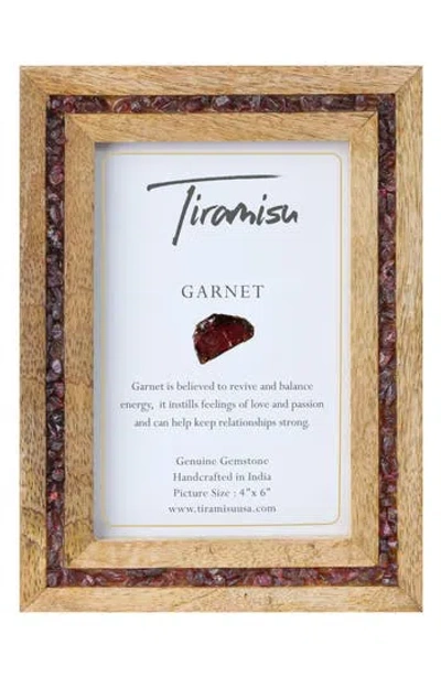 Tiramisu Moonglow Picture Frame In Garnet
