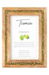 Tiramisu Moonglow Picture Frame In Peridot