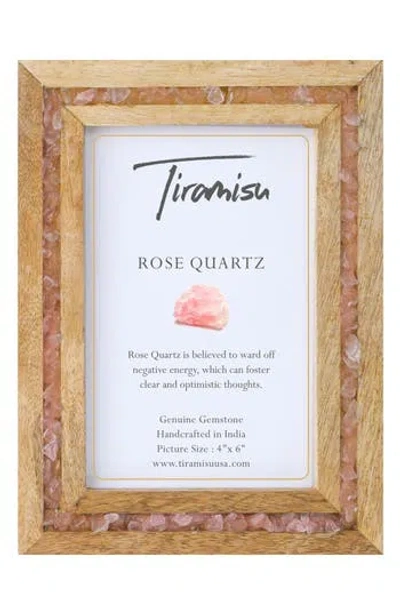 Tiramisu Moonglow Picture Frame In Rose Quartz
