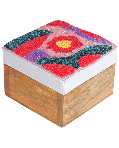 Tiramisu Mosaic Garden Keepsake Box In Multi