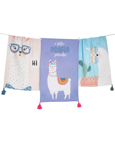 TIRAMISU TIRAMISU NO DRAMA LLAMA KITCHEN TOWEL SET