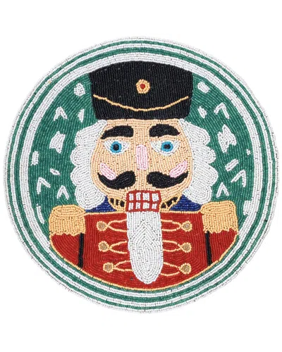 Tiramisu Nutcracker Holiday Placemat In Green
