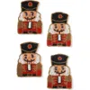 Tiramisu Set Of 4 Classic Nutcracker Beaded Coasters In Multi
