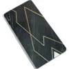 Tiramisu The Obsidian Elegance Marble Platter In Black