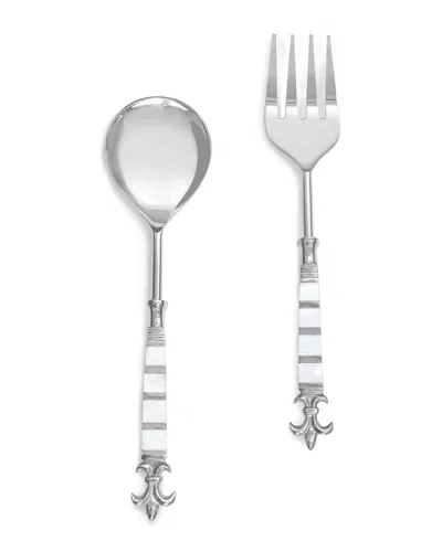 TIRAMISU TIRAMISU PEARLESCENT SALAD SERVER SET